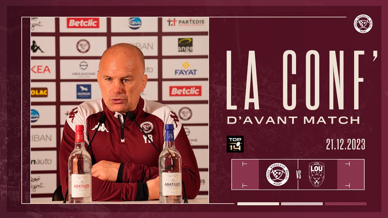 🎙️𝐋𝐚 𝐂𝐨𝐧𝐟’ avant UBB – LOU 🐺 🎙️𝐋𝐚 𝐂𝐨𝐧𝐟' avant UBB - LOU 🐺