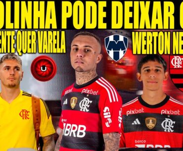 WERTON NEGOCIADO, CEBOLINHA PODE DEIXAR O FLAMENGO, INDEPENDIENTE QUER VARELA