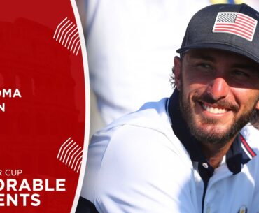 Max Homa Chips In Twice at the 2023 Ryder Cup