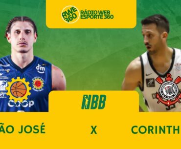 SÃO JOSÉ X CORINTHIANS | NBB - RWE360