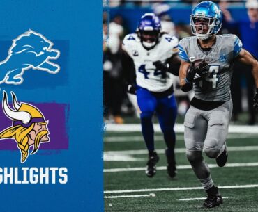 Detroit Lions close out the regular season with win No. 12 | 2023 Week 18 Game Highlights