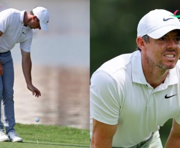 Rory McIlroy makes QUADRUPLE Bogey On Par 3