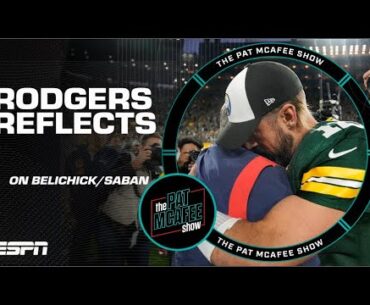 Aaron Rodgers makes surprise appearance! Talks Belichick & Saban | The Pat McAfee Show