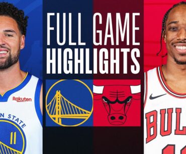 WARRIORS at BULLS | FULL GAME HIGHLIGHTS | January 12, 2024