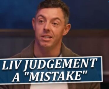 Rory McIlroy Calls Initial Judgement Of LIV Players A "Mistake"