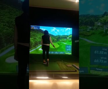 Woman's Birdie  Haevichi CC 15th Hole Ep.26 #golfswing #birdie #friendsscreen #golf