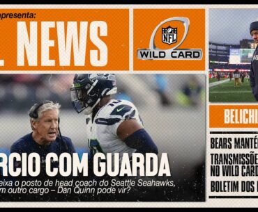 LIVE! NFL News com a Dança de Técnicos e notícias antes da rodada de Wild Card
