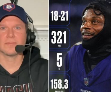 Lamar Jackson put the MVP race to bed against Dolphins - Matt Jones on Ravens clinch #1 seed in AFC