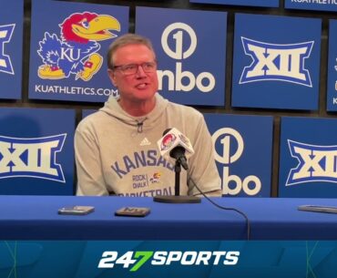 Bill Self talks starting lineup change, KU vs. Oklahoma and more
