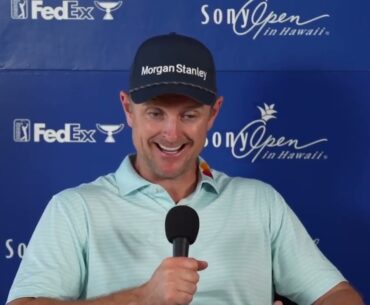 Justin Rose Wednesday Press Conference 2024 Sony Open in Hawaii
