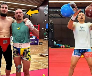 Oleksandr Usyk training for Tyson Fury. Training camp part 2| HIGHLIGHTS HD BOXING (2023)