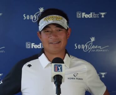 Carl Yuan Friday Flash Interview 2024 Sony Open In Hawaii
