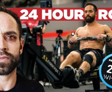 RICH FRONING vs 24 Hours of Rowing | Presented by Whoop