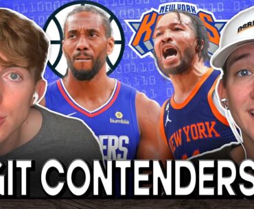 Are Kawhi Leonard & Clippers contenders? Can Jalen Brunson & Knicks make playoff run? | Nerd Sesh