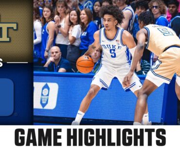 Georgia Tech vs. Duke Game Highlights | 2023-24 ACC Men’s Basketball