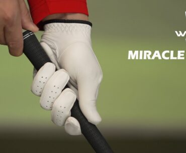 WINNER SPIRIT MIRACLE GRIP Training Golf Glove Consistent Stable Grip with Premium Cabretta Leather