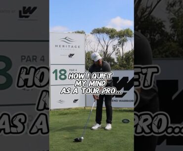 QUIET MIND is the 🔑 to success on the golf course @ any level! 🧠 #golftips #golf #golfcoach #mind