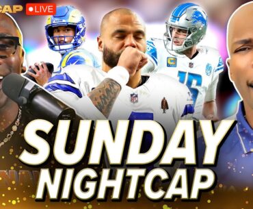Unc & Ocho react to Lions beat Rams, Dak Prescott & Cowboys get destroyed by Packers | Nightcap