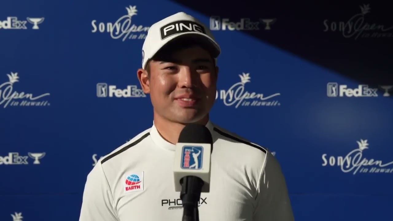 Taiga Semikawa Saturday Flash Interview Japanese 2024 Sony Open In Hawaii © PGA Tour Taiga Semikawa Saturday Flash Interview Japanese 2024 Sony Open In Hawaii © PGA Tour