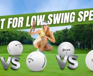 Top 5 Best Golf Balls for Low Swing Speeds in 2024