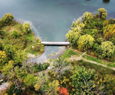 Abandoned Remains: Belle Isle Golf Course Bridge: Drone Footage (Detroit, Michigan)