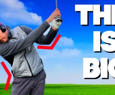 Huge Golf Swing Results you won't believe - Standing Up & Chicken Wing GONE!