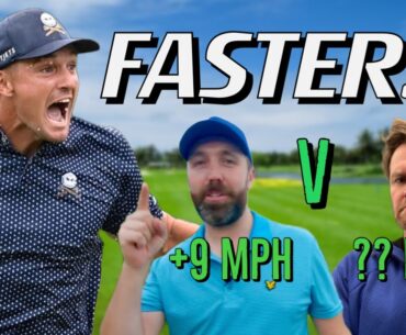 Bryson DeChambeau speed training can I beat Rick Shiels