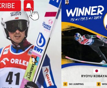 PIOTR ŻYŁA CZTERNASTY!KOBAYASHI W KOŃCU WYGRYWA!KRAFT DOGONIŁ AHONENA! PŚ WISŁA