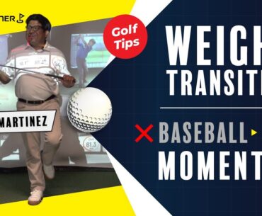 Weight transition for Golf, not baseball [ Golf Tips Vol.17 by Angel Martinez ]