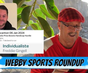 (TENERIFES) OWN WEBBY SCOTTISH KILT ON WEBBYSPORTSROUNDUP SHOW ,OMG