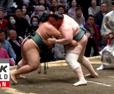 GRAND SUMO: Day 1 of the January 2024 Tournament - GRAND SUMO Highlights
