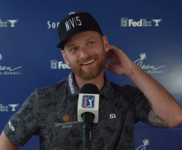 Tyler McCumber Thursday Flash Interview 2024 Sony Open In Hawaii