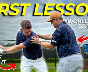 My First Golf Lesson in 15 Years...!!