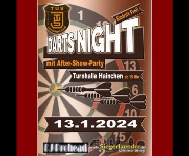 Auslosung TuS Johannland DartNight 2024