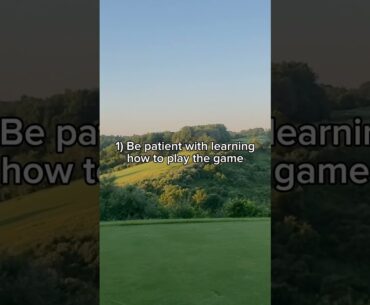 Three Things to Know for New Golfers #golf #golftips #philadelphia #philly #delaware