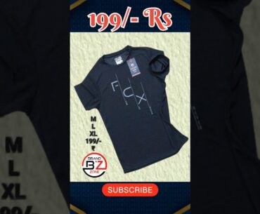 T-shirt R/N H/S 199/- Rs #premiumshirts #trending #mensshirts #fashion #viral #premiumquality