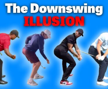 The FIRST move to start the downswing (don’t fall for this illusion)