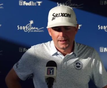 Keegan Bradley Saturday Flash Interview 2024 Sony Open In Hawaii © PGA Tour