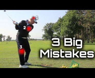 3 Golf Swing Mistakes That Limit Your True Potential