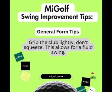 Golf Tips! Grip the club lightly #short #golftips #golf