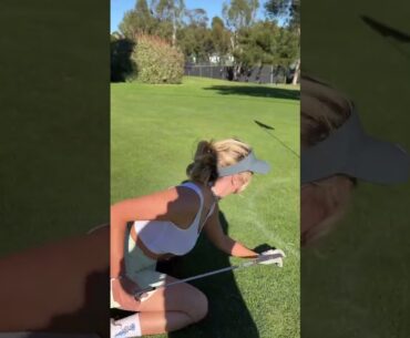 Golf girls can improvise