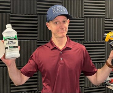 Which Regripping Method is Better? Tape & Solvent vs Compressed Air