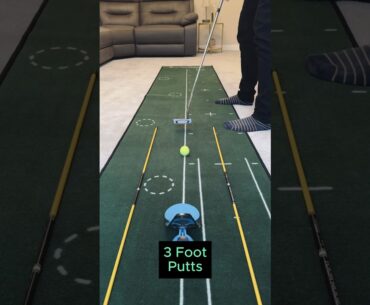 It’s all about practicing those 3 foot putts today! 🔥⛳️ #putting #golf