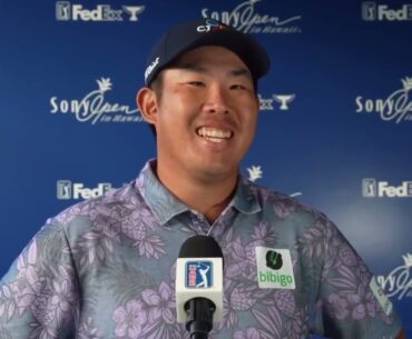Byeong Hun An Friday Flash Interview 2024 Sony Open In Hawaii