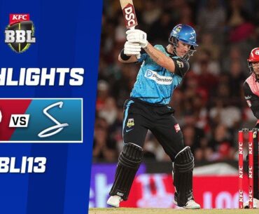 Melbourne Renegades v Adelaide Strikers | BBL|13