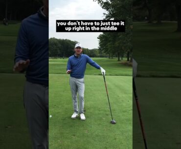 Use The Whole TEE BOX!  #golfinstruction #golftips #golf
