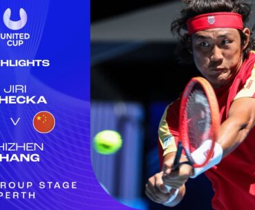 Jiri Lehecka v Zhizhen Zhang Highlights | United Cup 2024 Group E