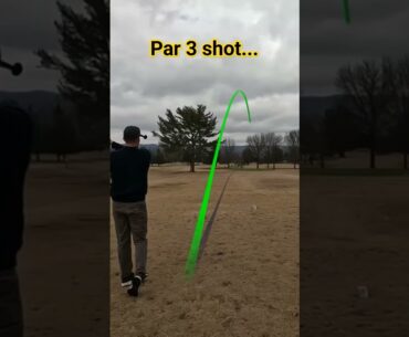 Par 3 Tee Shot#golf