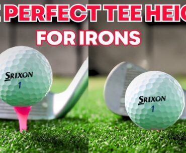 Hit Your Irons Further: Should You Tee Up Your Irons? - Golf Tips