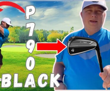 TaylorMade P790 Black Irons Review - Sleek Performance Unveiled